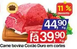 Supermercados Gricki Carne bovina Coxão Duro em cortes oferta