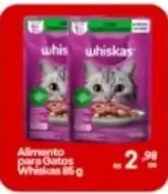 Supermercados Caetano Alimento para Gatos Whiskas oferta