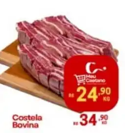 Supermercados Caetano Costela Bovina oferta