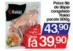 Supermercados Gricki Peixe filé de tilápia congelada oferta