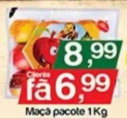 Supermercados Gricki Maçã pacote oferta