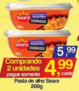 Supermercados Gricki Pasta de alho seara oferta