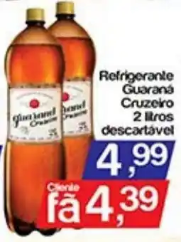 Supermercados Gricki Refrigerante Guaraná Cruzeiro oferta