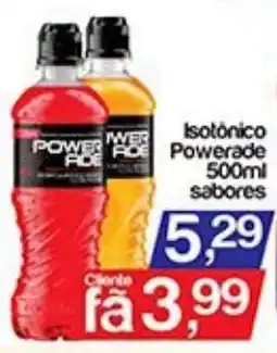 Supermercados Gricki Isotônico powerade 500ml sabores oferta
