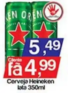Supermercados Gricki Cerveja Heineken oferta