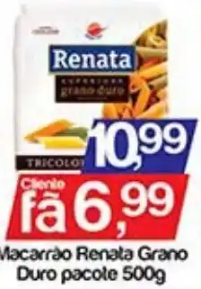 Supermercados Gricki Macarrão renata grano duro oferta