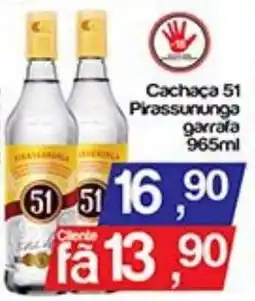 Supermercados Gricki Cachaça 51 Pirassununga oferta