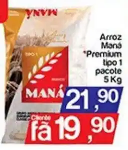 Supermercados Gricki Arroz Maná Premium tipo 1 oferta