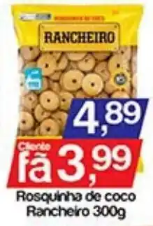 Supermercados Gricki Rosquinha de coco rancheiro oferta