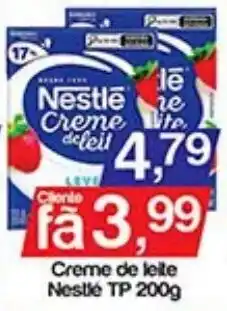 Supermercados Gricki Creme de leite Nestlé TP oferta