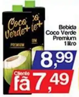 Supermercados Gricki Bebida coco verde premium oferta