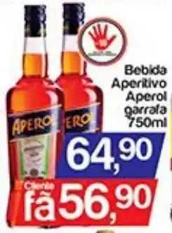 Supermercados Gricki Bebida Aperitivo Aperol garrafa oferta