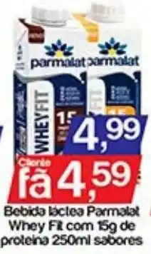 Supermercados Gricki Bebida lactea Parmalat Whey Fit oferta