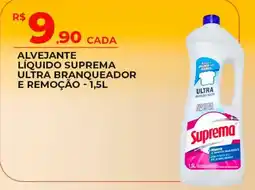 Supermercado Precito Alvejante líquido suprema ultra branqueador e remoção oferta