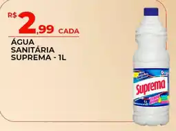 Supermercado Precito Água sanitária suprema oferta