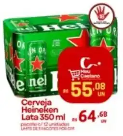 Supermercados Caetano Cerveja Heineken Lata oferta