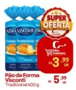 Supermercados Caetano Pão de Forma Visconti Tradicional oferta