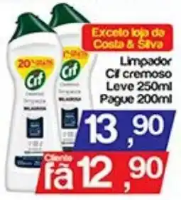 Supermercados Gricki Limpador Cif cremoso oferta