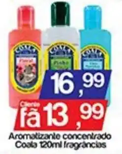 Supermercados Gricki Aromatizante concentrado Coala 120ml fragrâncias oferta
