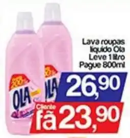 Supermercados Gricki Lava roupas liquido Ola oferta