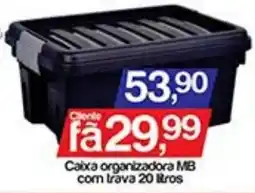 Supermercados Gricki Caixa organizadora mb oferta