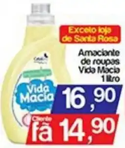 Supermercados Gricki Amaciante de roupas vida macia oferta