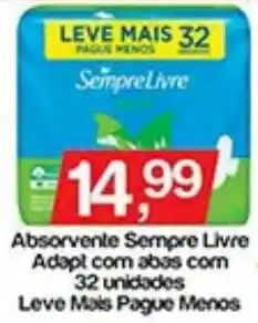 Supermercados Gricki Absorvente sempre livre oferta