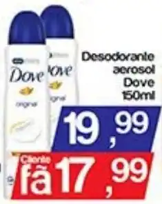 Supermercados Gricki Desodorante aerossol dove oferta
