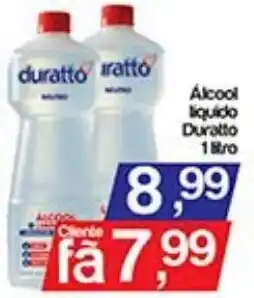 Supermercados Gricki Álcool líquido duratto oferta