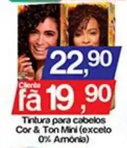 Supermercados Gricki Tintura para cabelos Cor & Ton Mini oferta