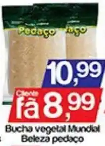 Supermercados Gricki Bucha vegetal mundial beleza pedaço oferta
