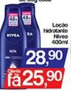 Supermercados Gricki Locão hidratante nivea oferta