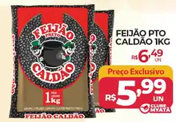 Supermercados Myatã Feijão preto caldão oferta