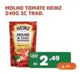 Supermercados Pague Menos molho tomate heinz oferta