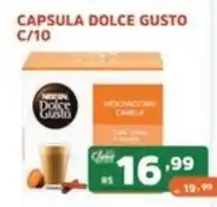 Supermercados Pague Menos Capsula dolce gusto c/10 oferta