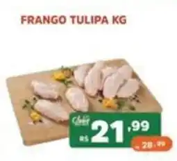 Supermercados Pague Menos Frango tulipa kg oferta