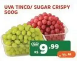 Supermercados Pague Menos uva tinco/ sugar crispy oferta