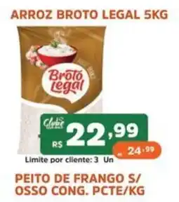 Supermercados Pague Menos Arroz broto legal oferta