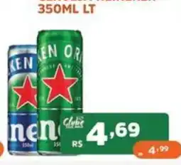 Supermercados Pague Menos Cerveja heineken oferta