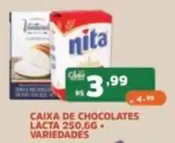 Supermercados Pague Menos Caixa de chocolates lacta 250,6g - variedades oferta