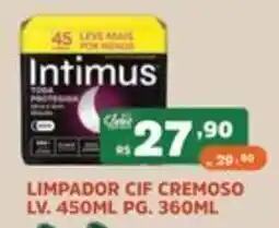Supermercados Pague Menos Limpador cif cremoso oferta