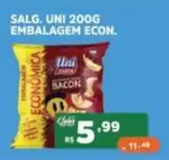 Supermercados Pague Menos Uni bacon oferta