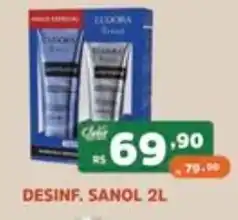 Supermercados Pague Menos Desinf. sanol 2l oferta