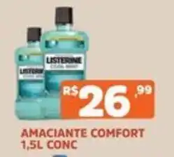 Supermercados Pague Menos amaciante comfort oferta