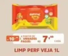 Supermercados Pague Menos Limp perf veja 1l oferta