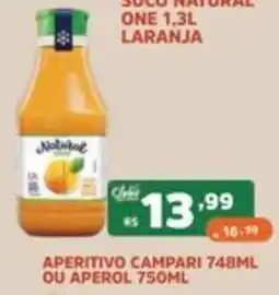 Supermercados Pague Menos sucor natural one laranja oferta