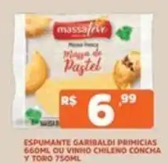 Supermercados Pague Menos Massa de Pastel oferta