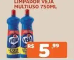 Supermercados Pague Menos Limpador veja multiuso oferta