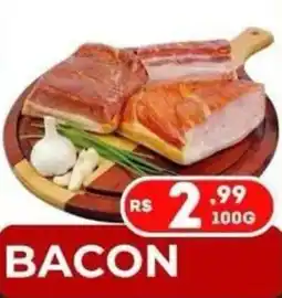 Supermercados Santo Antonio bacon oferta