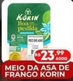 Supermercados Santo Antonio Meio da asa de frango korin oferta